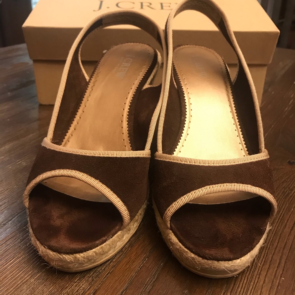Suede espadrilles